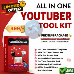 All in One Youtuber Tool Kit