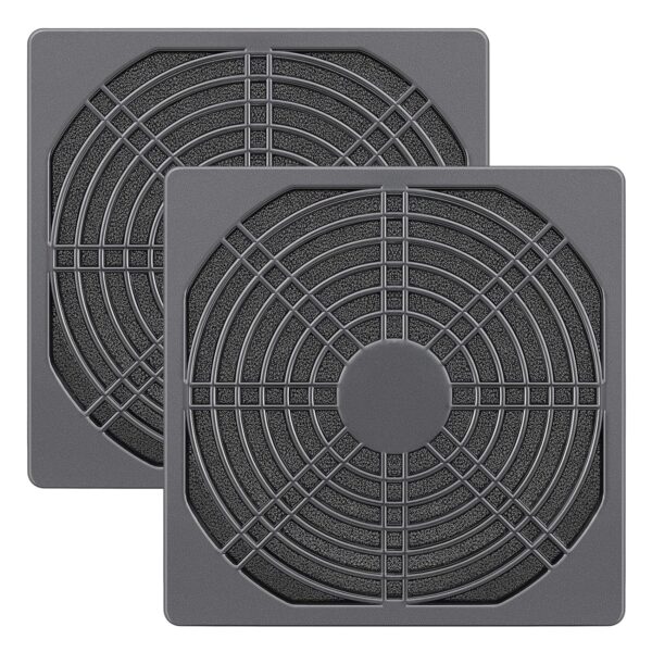 PGSA2Z 120mm PC Fan Dust Filter Guard Mesh Cover for Computer - Dustproof and Easy Installation