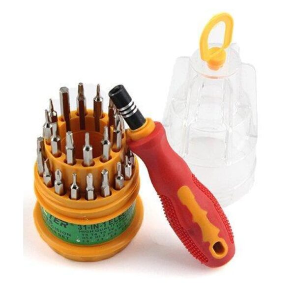Sulfar Screwdriver Set, Steel 31 in 1 with 30 Screwdriver Bits, Professional Magnetic Driver Set, for PC/Household/Furniture/Tablet/Game Console/Electronic...