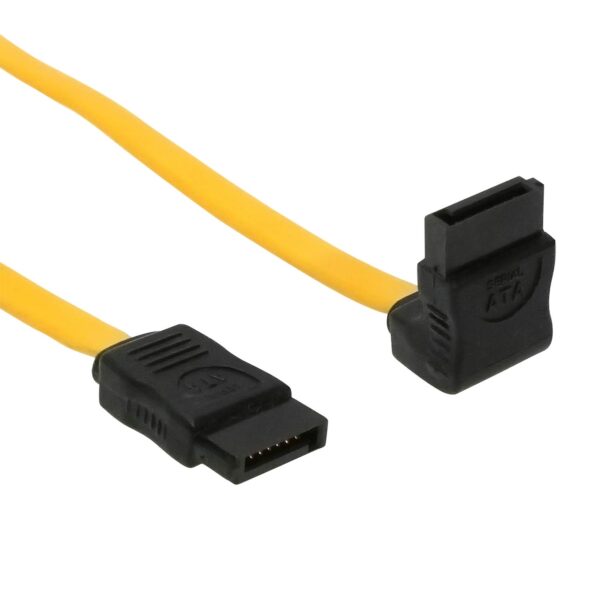 SATACables 23 Inch SATA III 3Gb/s Low Profile Cable Non-Latching Right to Straight UltraFlex