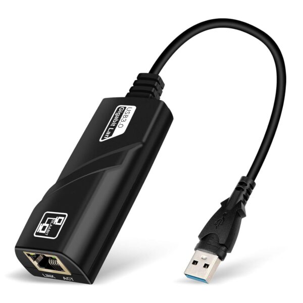 Tobo USB 3.0 Gigabit Ethernet Adapter USB to RJ45 LAN Network Card Compatible Windows XP/Mac OS/Laptop/PC/Tablet LAN Adapter. - TD-770UG