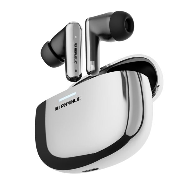 Nu Republic Epic X4 with 52 Hour Playtime, X-Bass® Technology, 13mm Neodymium Drivers, ENC Mics, Dual Mode, 40ms Low Latency, Quick Charge 15mins = 200 Mins...