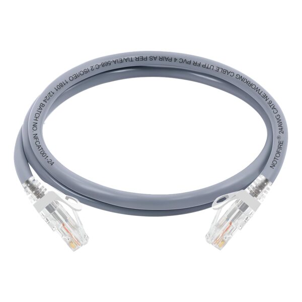 NOTOFIRE Cat6 Ethernet Cable, High Speed 550MHZ / 10 Gigabit Speed UTP LAN Cable, Network Internet RJ45 LAN Cable, Patch Computer Cable Cord Gigabit... Size:0.5 Meter