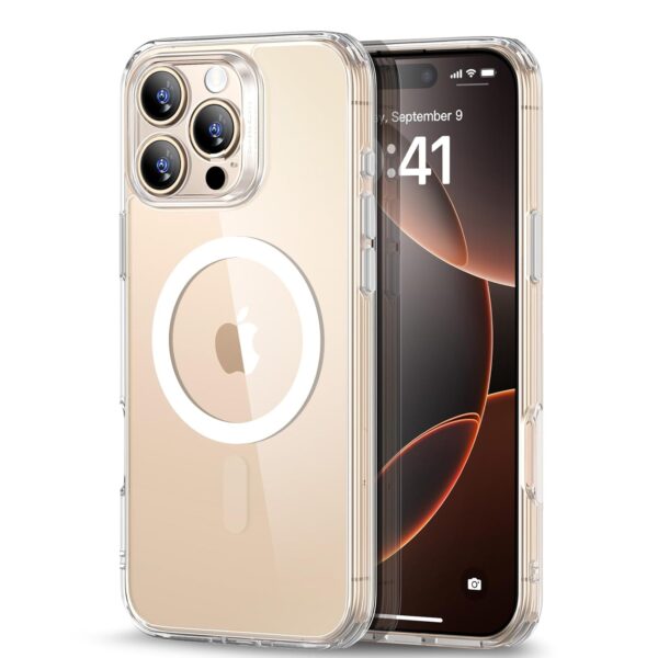 ESR For iPhone 16 Pro Max Case (4 In 1) Set, Translucent Matte Case With Screen Protector, Compatible With Magsafe, TPU, Military-Grade Case Protection,...