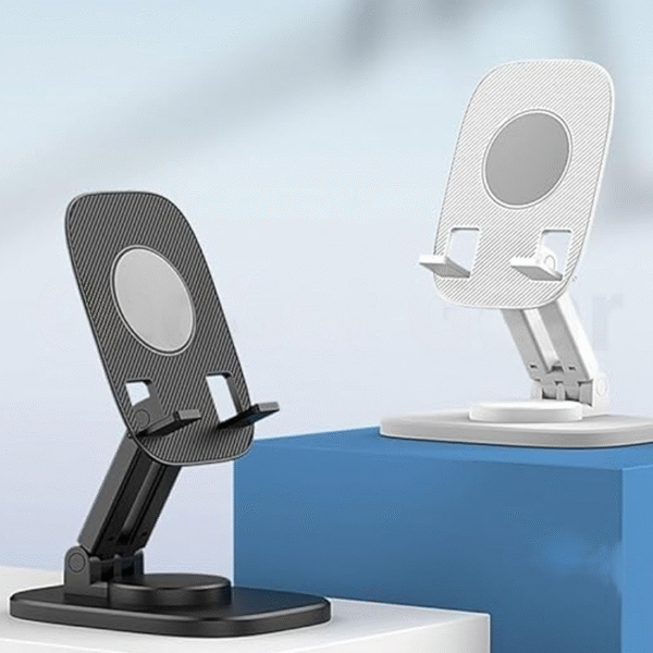 Buy Portable Universal Holder KLGO Z3 For Phone Or Tablet, With Multiple Adjustments, For Table Or Desk (Black /White) From Nikshan Online | No Cost EMI Available